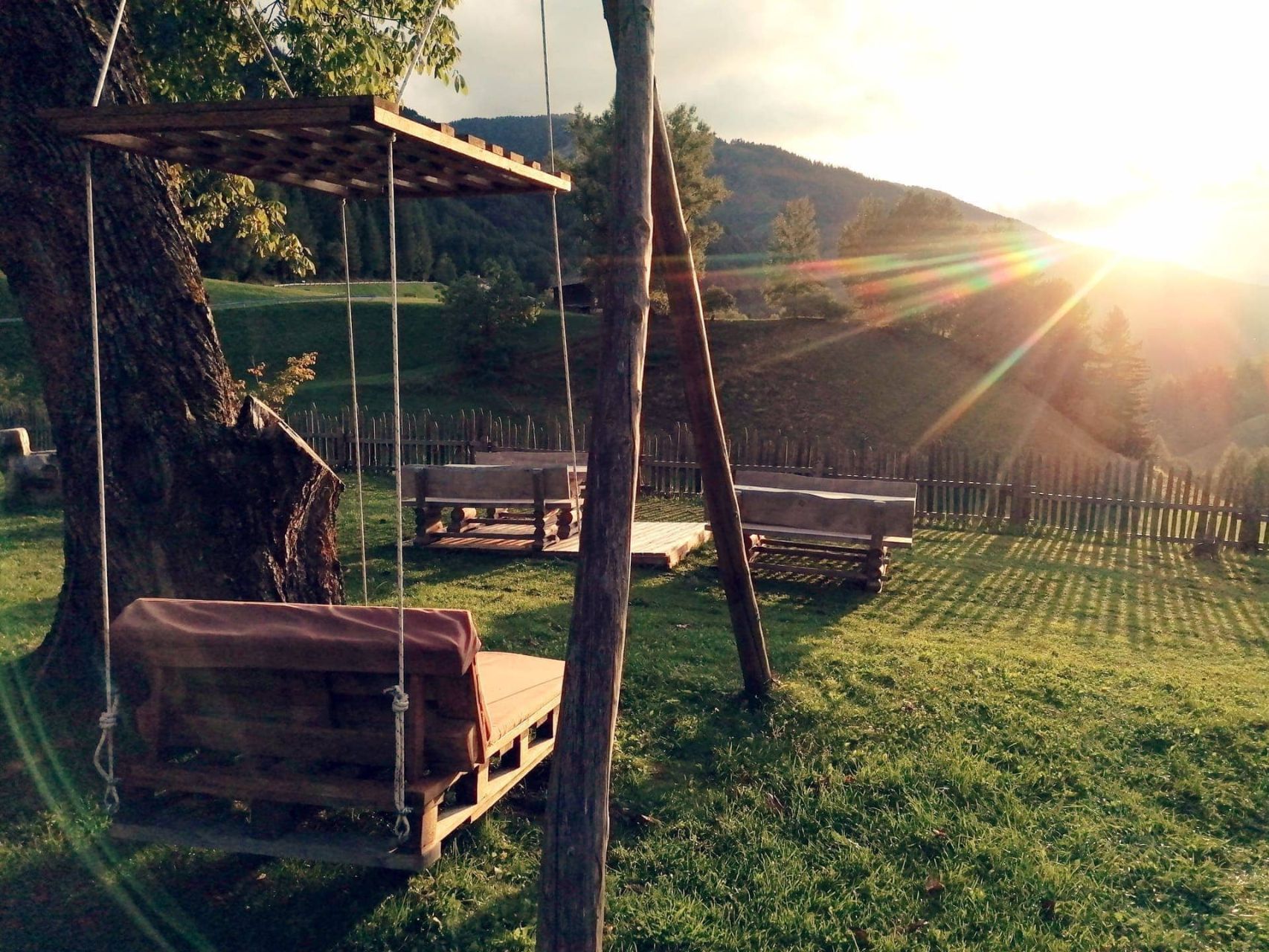 Gäste am Ganoihof genießen Natur und Ruhe im Villnösstal